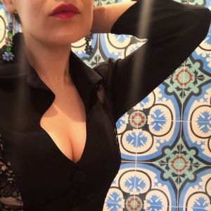 Agent Provocateur Silky Lace Power Dress